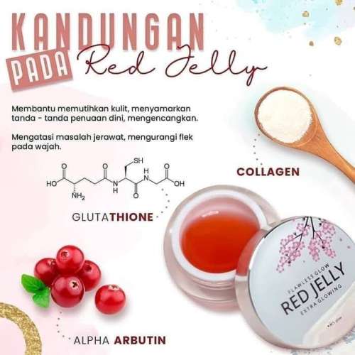 Red jelly Ms Glow