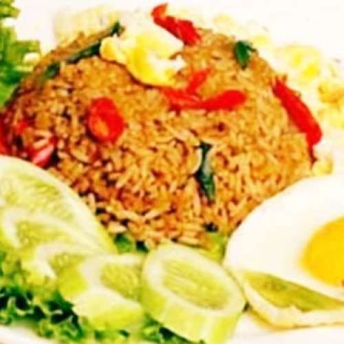 Nasi Goreng Merah+ Telor Dadar