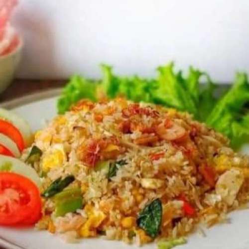 Nasi Goreng Putih + Telor Mata Sapi
