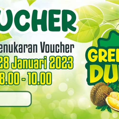 Voucher Durian Sabtu Kloter 1