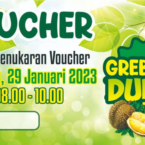 Voucher Durian Minggu kloter 1