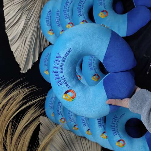 Bantal leher custom bordir(satuan)