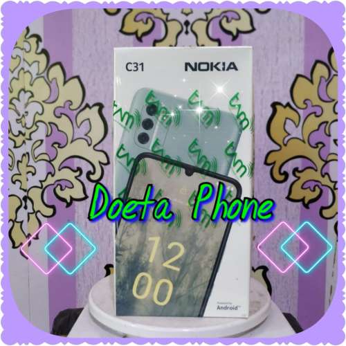 Nokia C31 RAM 4/64 GB Bergaransi Resmi Indonesia
