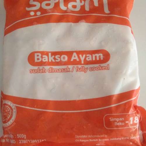 Bakso Ayam Krikil Salam
