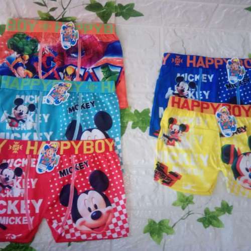 3 pcs Boxer Anak Cowok Karakter Superhero