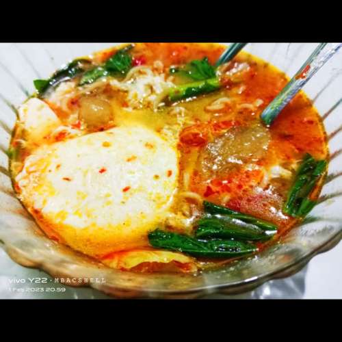 seblak telur