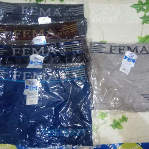 3 pcs BOXER PRIA FEMA IMPORT