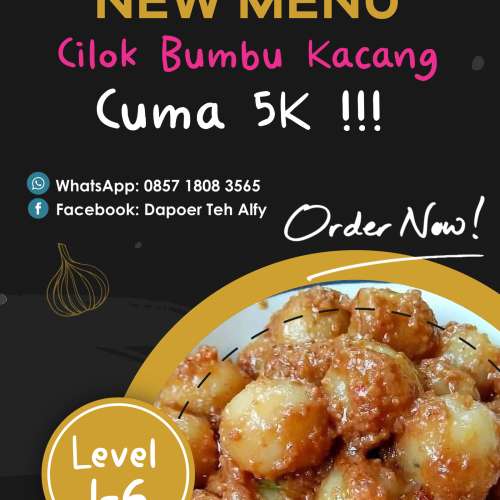 Cilok bumbu kacang
