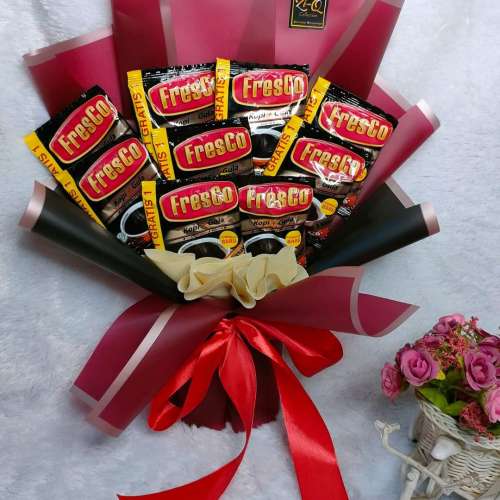 Buket Kopi Bucket Kado Suami Bouket Kekinian