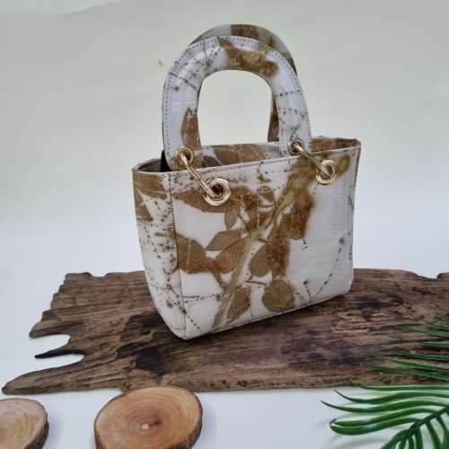 Tas Ecoprint bahan Kanvas