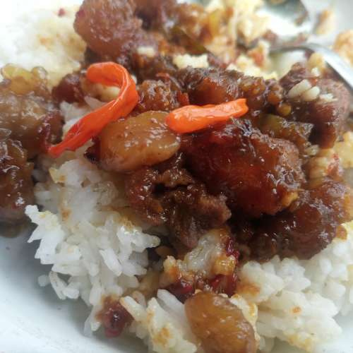 Nasi Oseng Mercon
