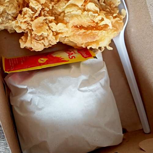 Ayam kentaki crispy + nasi