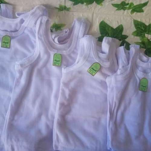 3 pcs KAOS DALAM ANAK PUTIH POLOS