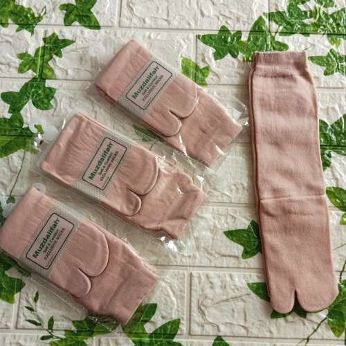 Kaos Kaki WANITA POLOS WARNA KULIT
