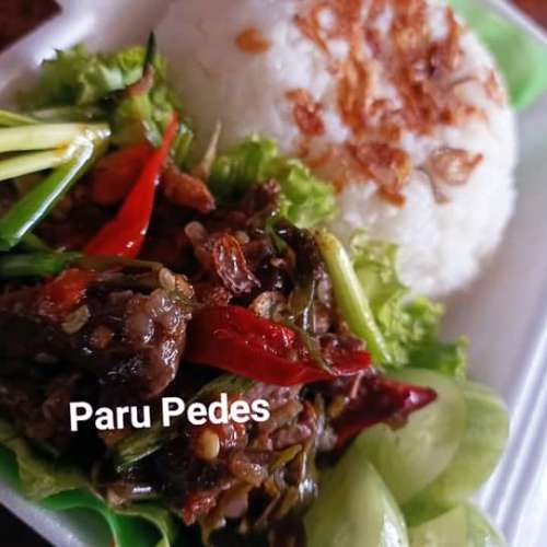 Nasi Paru pedas