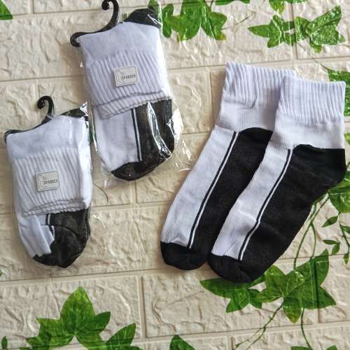 KAOS KAKI PUTIH tapak HITAM