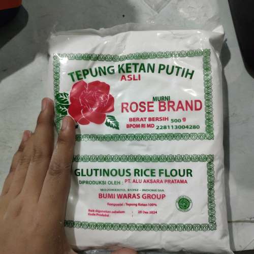 tepung ketan rose brand 500g