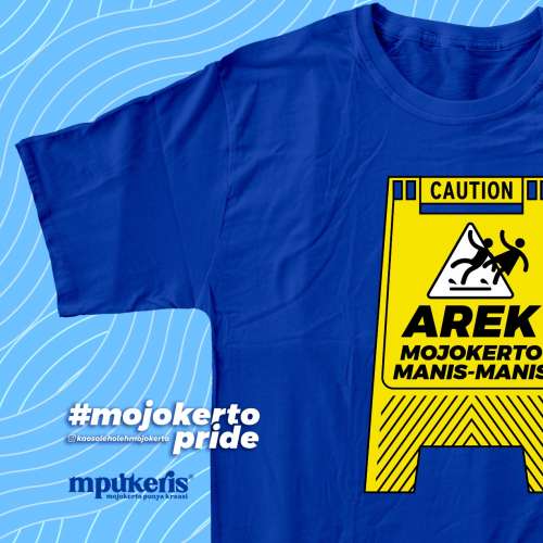 Kaos oleh-oleh khas mojokerto manis