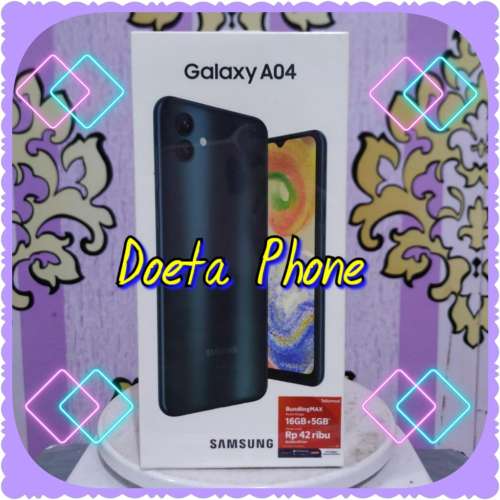 Samsung A04 RAM 4/64 GB Bergaransi Resmi
