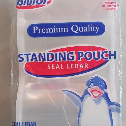 Standing pouch 14x22x0,1 blutop