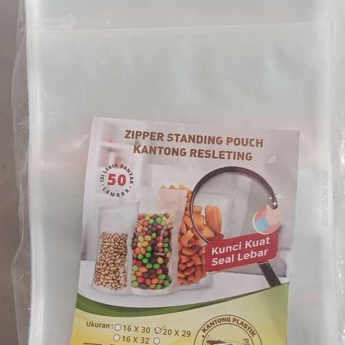 Standing pouch 20x29 Tenis Meja