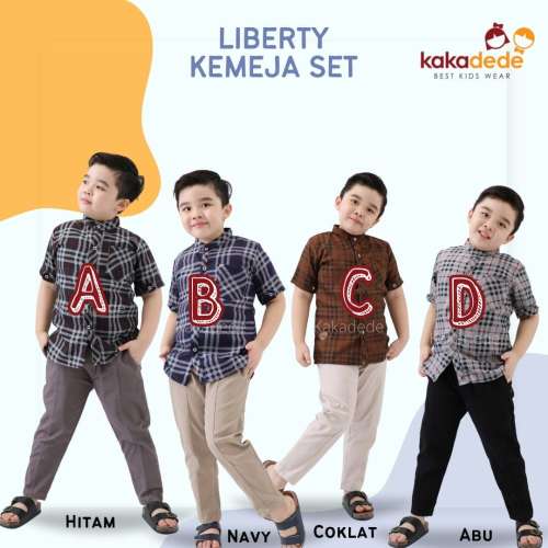 Set Kemeja anak KKDD