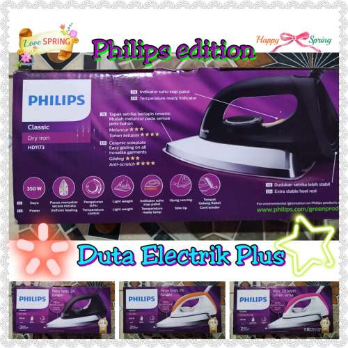 Setrika philips HD 1173 ORIGINAL