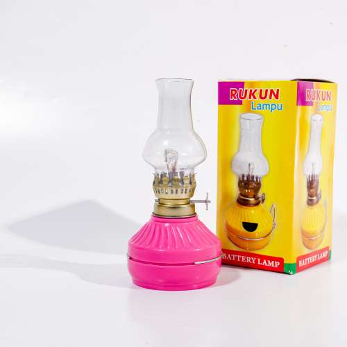 Lampu teplok ublik LED 2 free baterai
