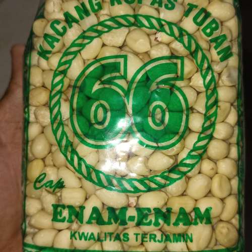 Kacang kupas tuban siap goreng  "enam - enam" Sold out
