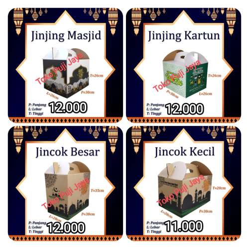 Kardus lebaran jinjing