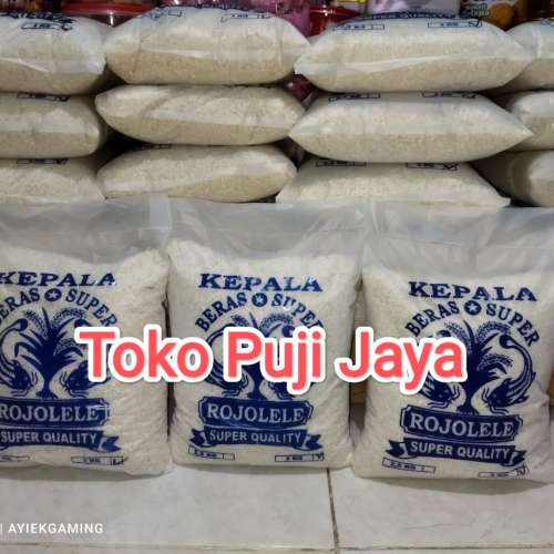 Beras 3 kg "Rojo Lele" 33.000 sold out