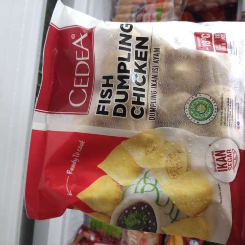 Cedea dumpling ayam