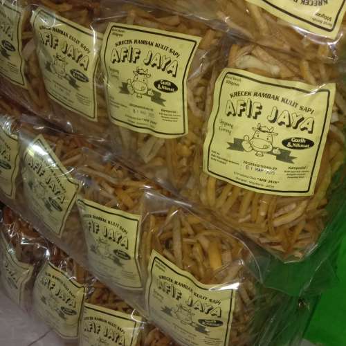 krecek krupuk rambak sapi