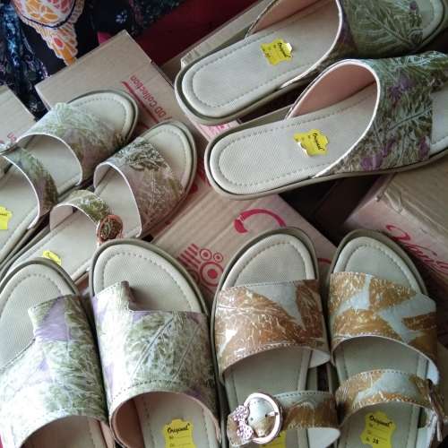 Sandal ecoprint