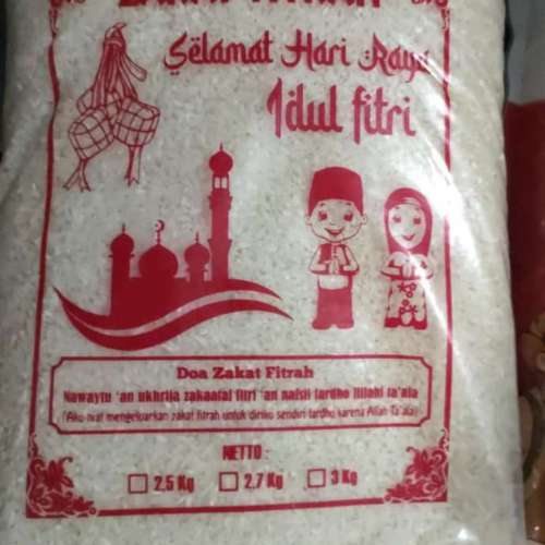 beras zakat serang kemasan 2.8kg