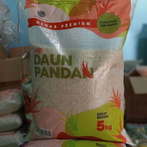 Beras pack 5 kg  ( habis )