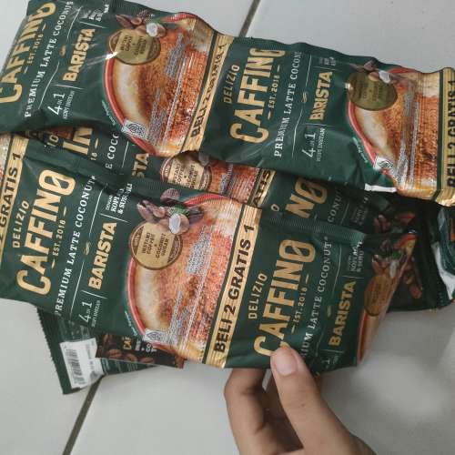 caffino barista isi 15 beli 2 free piring cantik