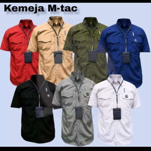 Kemeja  hem  dinas putih