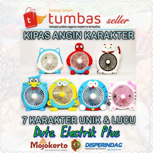 Kipas Angin KARAKTER 10 Inchi