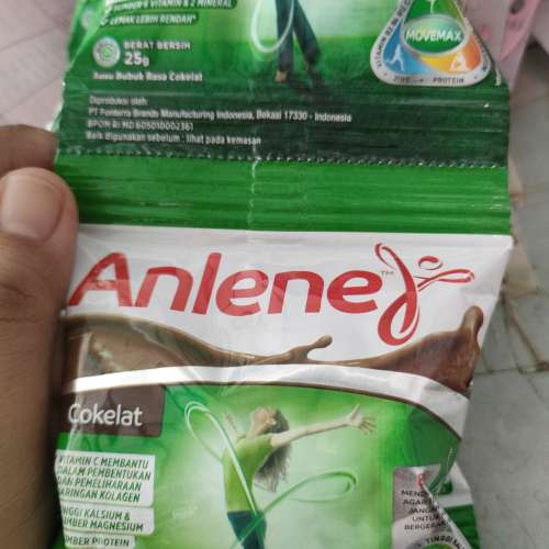 anlene coklat&putih