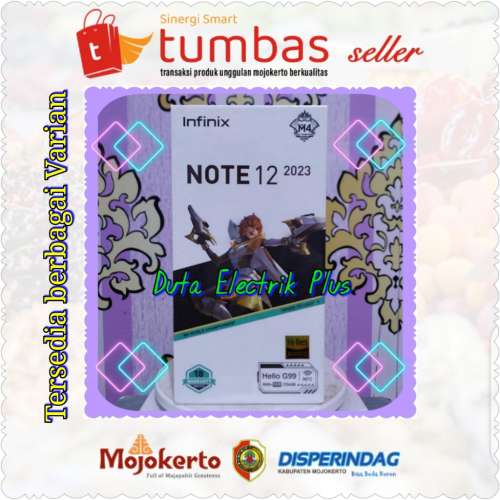 Handphone INFINIX NOTE 12 2023 Bergaransi Resmi