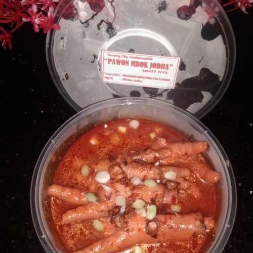 Ceker korean Food