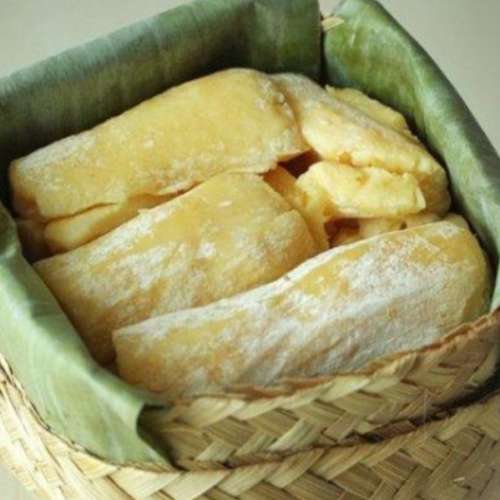 Tape singkong kuning masin kemasan besek 500gr