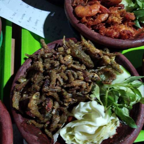 Nasi sambel wader