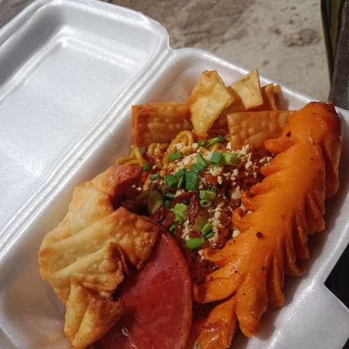 mie pedas manis