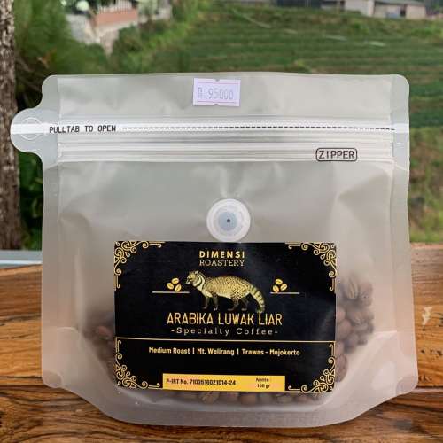Kopi Arabika luwak liar trawas