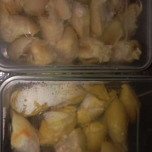 Durian kupas