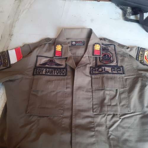 Seragam pdh pol pp  custom