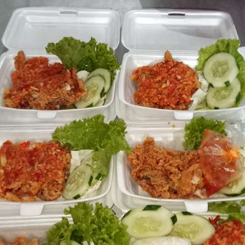 AYAM GEPREK TANPA NASI