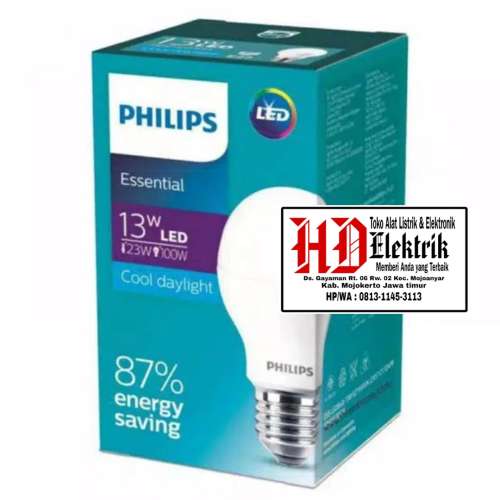Philips Lampu LED Essential 13 WATT